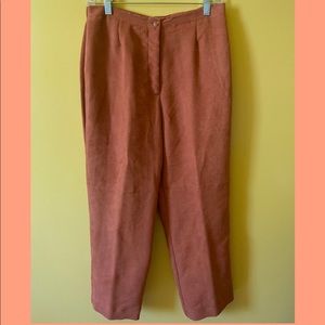 High waisted trousers